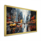 Cityscape Collage VI - Abstract Canvas Wall Art