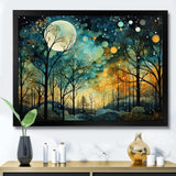 Enchanted Forest - Abstract Canvas Wall Art