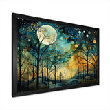 Enchanted Forest - Abstract Canvas Wall Art