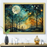 Enchanted Forest - Abstract Canvas Wall Art