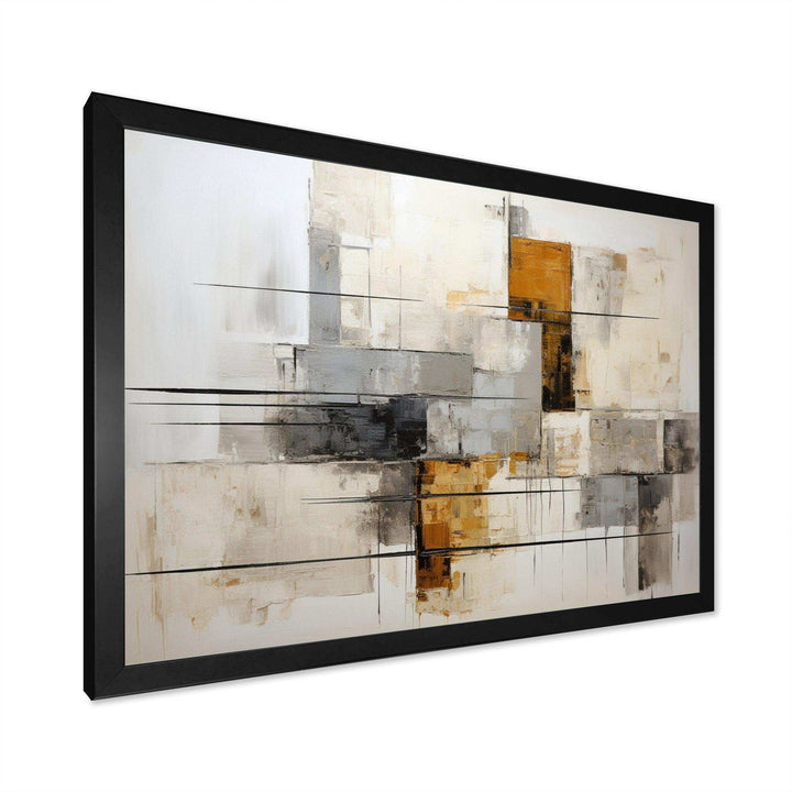 Minimalist Montage III - Abstract Canvas Wall Art