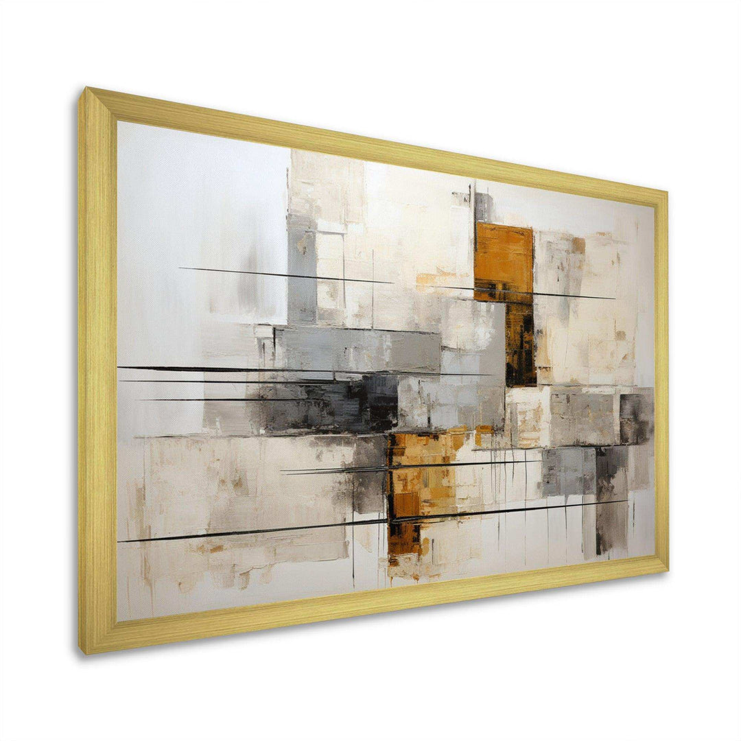 Minimalist Montage III - Abstract Canvas Wall Art