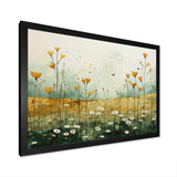 Whispering Meadows I - Abstract Canvas Wall Art