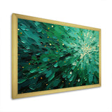 Emerald Euphoria II - Landscapes Canvas Wall Art