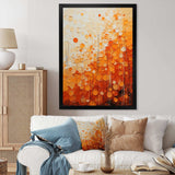 Tangerine Tango IV - Landscapes Canvas Wall Art