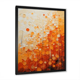 Tangerine Tango IV - Landscapes Canvas Wall Art