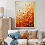 Tangerine Tango IV - Landscapes Canvas Wall Art