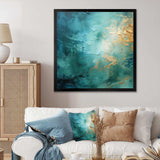 Teal Oasis III - Landscapes Canvas Wall Art