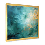 Teal Oasis III - Landscapes Canvas Wall Art