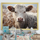 Cow Portrait Photography - Cow Home Decor Art