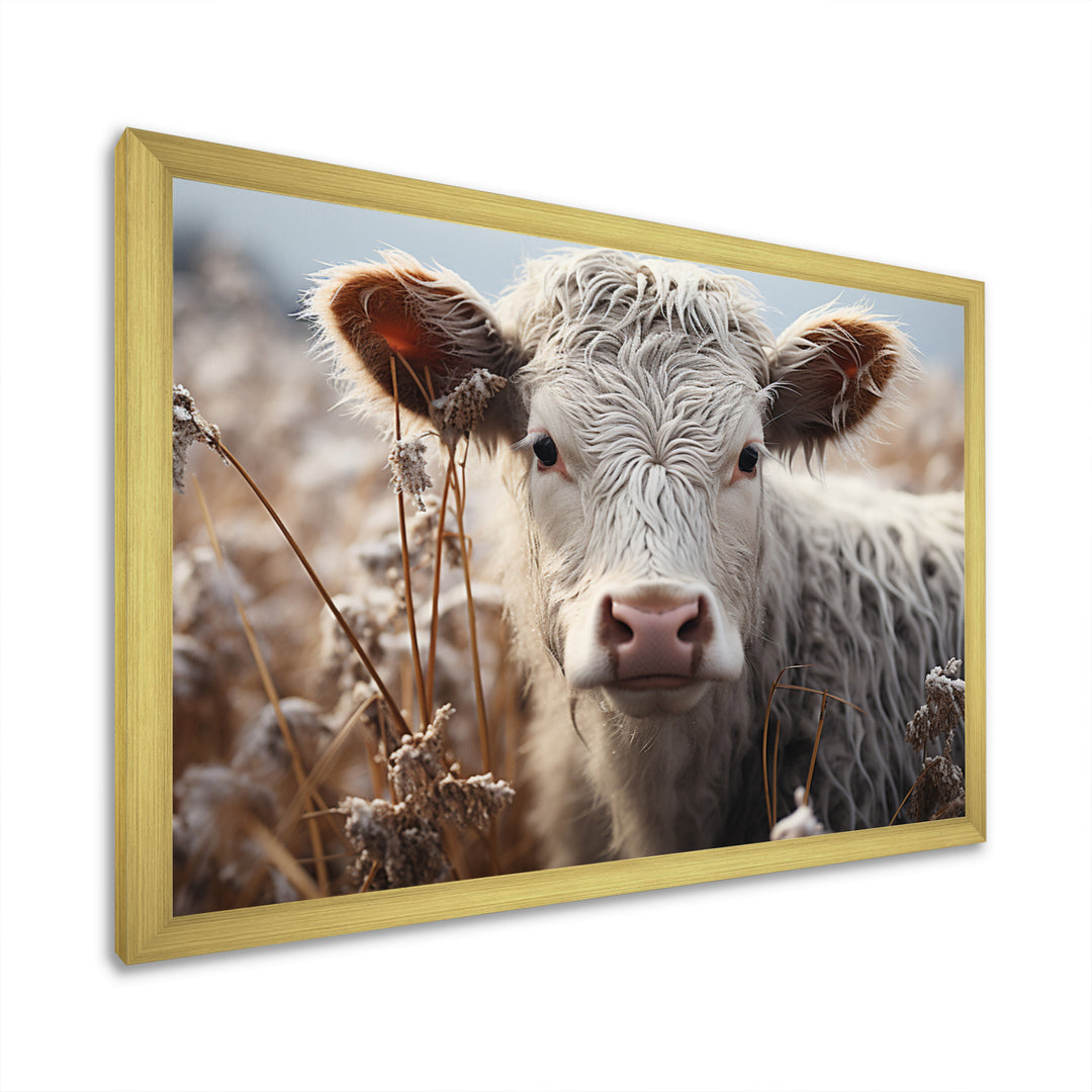 Cow Portrait Photography - Cow Home Decor Art
