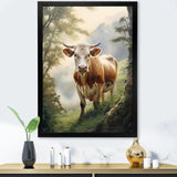 Cow Contemplation - Cow Wall Decor