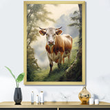 Cow Contemplation - Cow Wall Decor