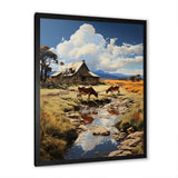 Cow Rural Serenade - Cow Wall Art Prints