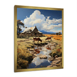 Cow Rural Serenade - Cow Wall Art Prints