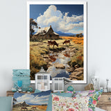 Cow Rural Serenade - Cow Wall Art Prints
