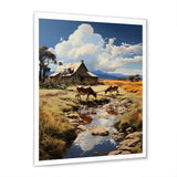 Cow Rural Serenade - Cow Wall Art Prints