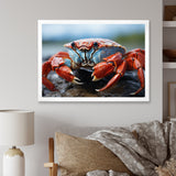 Crab Coastal Guardian - Crab Wall Art Prints