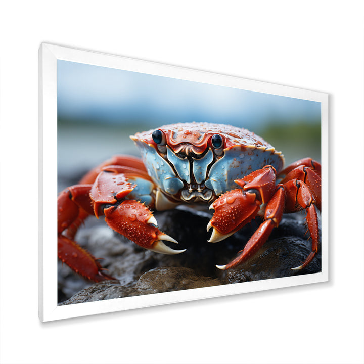 Crab Coastal Guardian - Crab Wall Art Prints