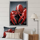 Crayfish Elusive Crayfish - Coral Crayfish Wall Art