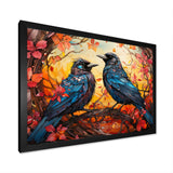 Crow Crowed Sovereigns - Crow Canvas Wall Art
