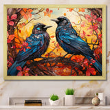 Crow Crowed Sovereigns - Crow Canvas Wall Art