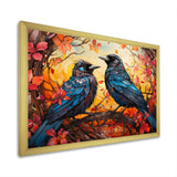 Crow Crowed Sovereigns - Crow Canvas Wall Art