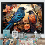 Crow Luminous Rulers - Crow Wall Art Prints
