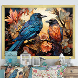 Crow Luminous Rulers - Crow Wall Art Prints
