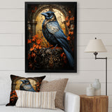 Crow Dynamic Duality - Crow Bedroom Wall Art