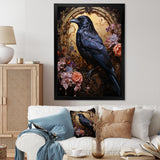 Crow Opulent Oath - Crow Canvas Wall Art