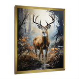 Deer Dappled Twilight - Deer Home Decor Art
