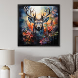 Deer Wilderness Symphony - Deer Wall Art Prints