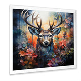 Deer Wilderness Symphony - Deer Wall Art Prints