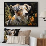 Dog Inquisitive Canine Pastoral - Dog Wall Art Prints