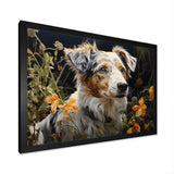 Dog Inquisitive Canine Pastoral - Dog Wall Art Prints