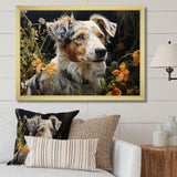 Dog Inquisitive Canine Pastoral - Dog Wall Art Prints
