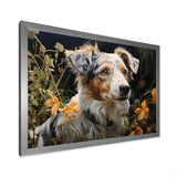 Dog Inquisitive Canine Pastoral - Dog Wall Art Prints