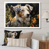 Dog Inquisitive Canine Pastoral - Dog Wall Art Prints