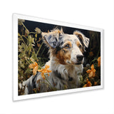 Dog Inquisitive Canine Pastoral - Dog Wall Art Prints