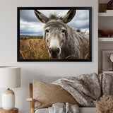 Grey Donkey Gentle Companion - Donkey Home Decor Art