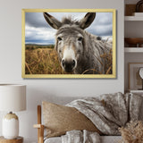 Grey Donkey Gentle Companion - Donkey Home Decor Art