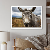 Grey Donkey Gentle Companion - Donkey Home Decor Art