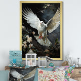 White Dove Messenger Of Peace - White Dove Wall Art