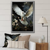 White Dove Messenger Of Peace - White Dove Wall Art