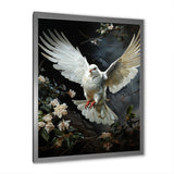 White Dove Messenger Of Peace - White Dove Wall Art