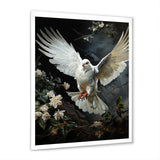 White Dove Messenger Of Peace - White Dove Wall Art