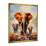 Elephant Parade - Elephant Canvas Wall Art