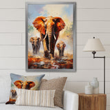 Elephant Parade - Elephant Canvas Wall Art