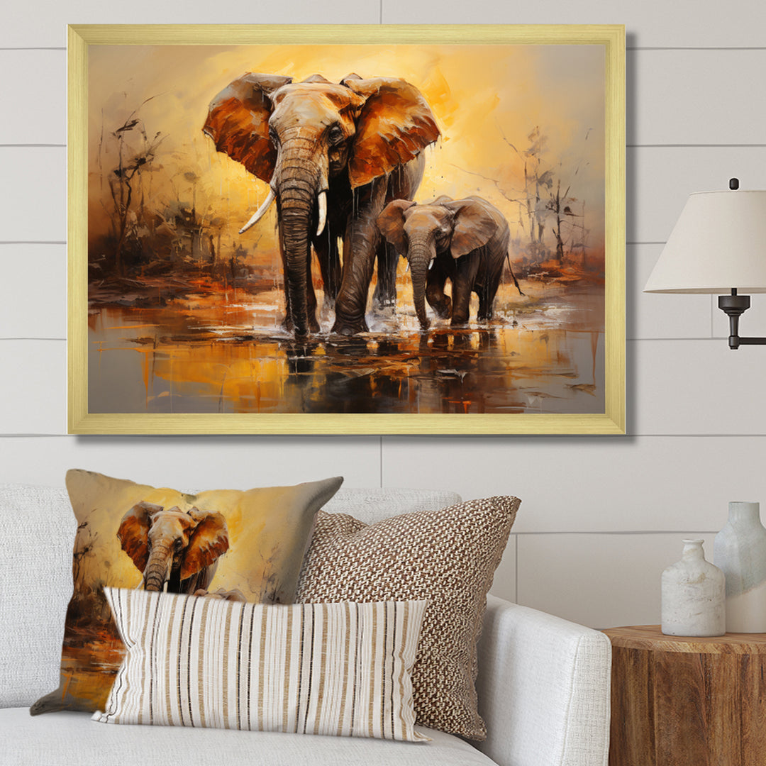 Elephant Connection - Elephant Wall Decor